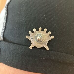 Native American Zuni Sunface brooch
